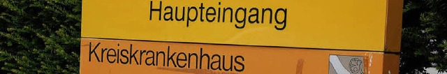 Kreiskrankenhaus steht noch immer am H...esellschaft fr beide Huser grnden.   | Foto: axel Kremp