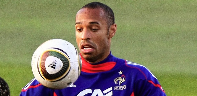 Thierry Henry zieht sich aus der  Nationalmannschaft  zurck.   | Foto: dpa