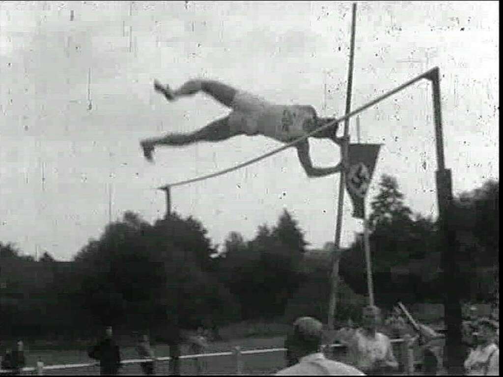 Badische Leichtathletikmeisterschaft 1937 auf dem Sportplatz Damenmhle in Lahr