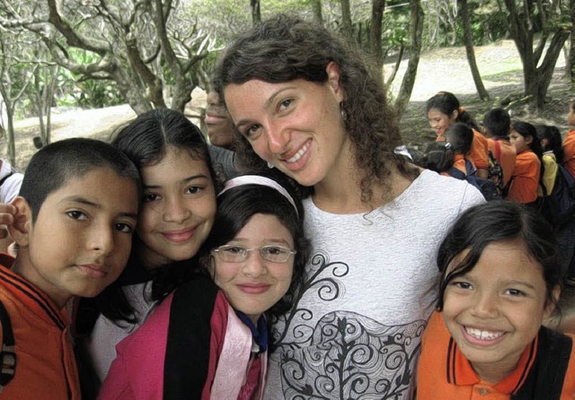 Eine Gottenheimerin in  Kolumbien: Jul...hrer Zeit in Sdamerika unterrichtet.   | Foto: privat