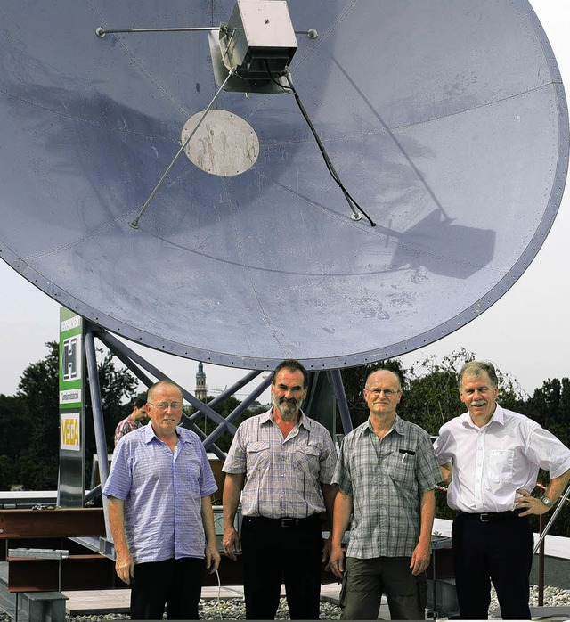 Sie bringen die Astronomie in Offenbur.... Seine Fakultt betreibt die Anlage.   | Foto: Robert Ullmann