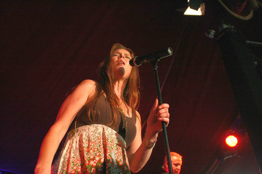 Rebekka Bakken auf dem ZMF in Freiburg.