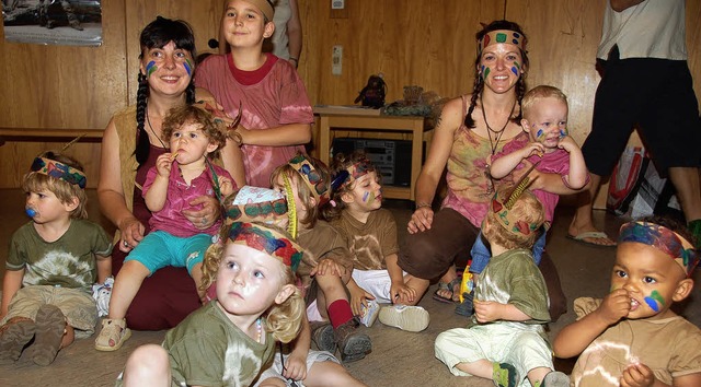Indianerfest im Kindergarten Sternschnuppe  | Foto: Andrea Steinhart