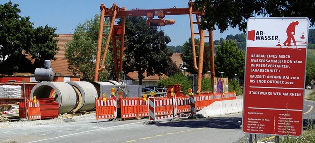 Als weniger stabil als erhofft hat sic...er Bohrungen nachgedacht werden muss.   | Foto: SENF