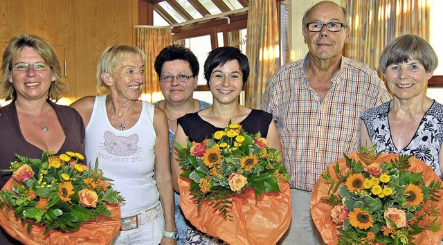 Der Vorstand der  AWO: Ina Pietschmann...er, und Franziska Koger, Kassiererin.   | Foto: Vollmar