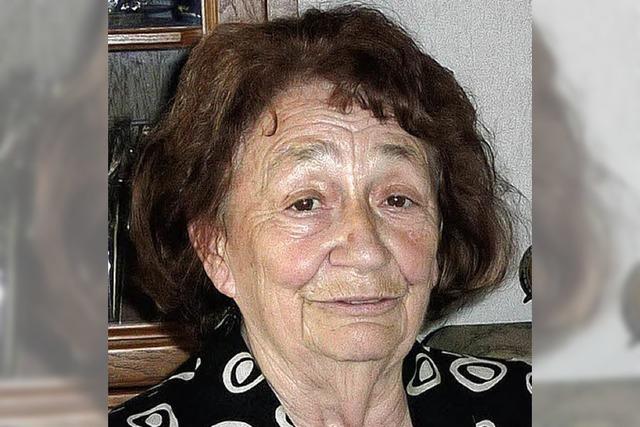 Renate Mnning wurde 80 Jahre