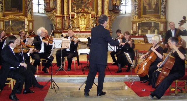 Werke von Mendelssohn-Bartholdy, Barbe...trick Strub in Friedenweiler zu Gehr.  | Foto: Liane Schilling