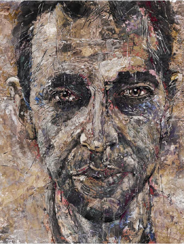 Das Portrt von Ismael Khatib aus der Ausstellung.   | Foto: veranstalter