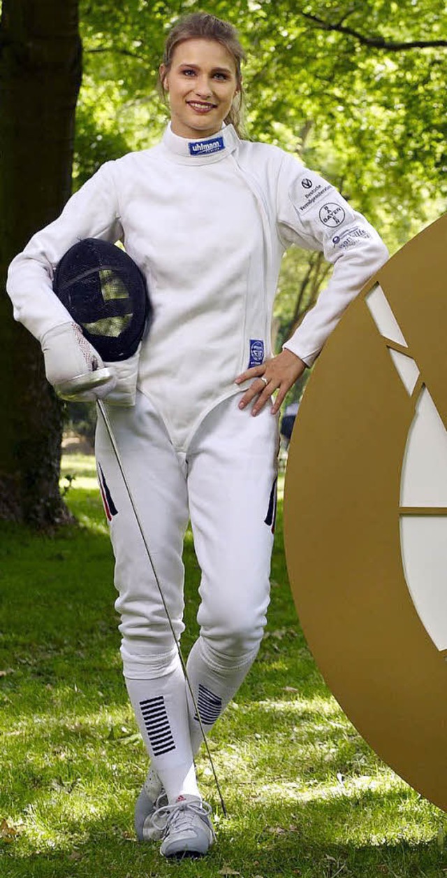 Degen-Olympiasiegerin Britta Heidemann...mit ihrem Sport richtig Geld verdient.  | Foto: obs