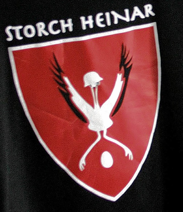 Der Storch auf einem T-Shirt   | Foto: ddp