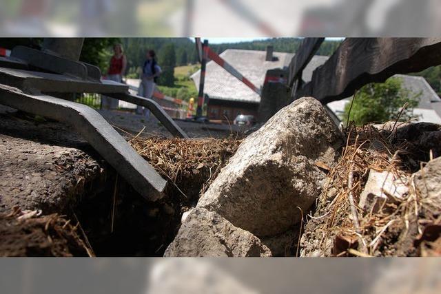 Brcke droht abzurutschen