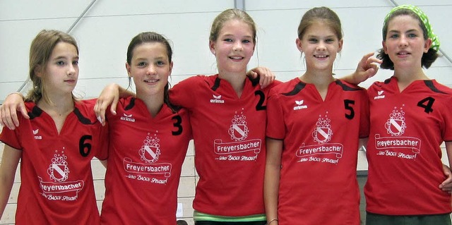 Die erfolgreichen Volleyball-Mdchen des SV Kirchzarten   | Foto: Privat