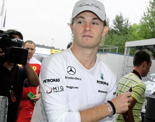 Nico Rosberg steht als einer von sechs...ckenheim unter besonderer Beobachtung.  | Foto: dpa