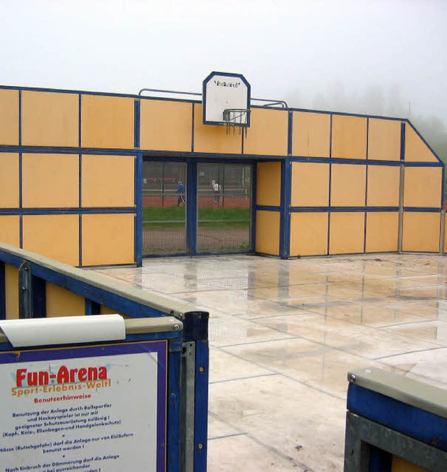 Fun Arena auf der Schliecht geht nach Lffingen  | Foto: ralf Morys
