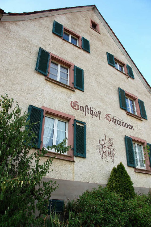 Aus dem  Gasthaus &#8222;Schwanen&#8220; in Lipburg wird ein Wohnhaus.   | Foto: Umiger