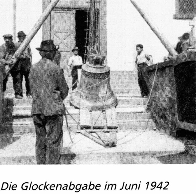 Eingeschmolzen fr den &#8222;Endsieg&... 1942 seine Kirchenglocken abliefern.   | Foto: ortsarchiv yach