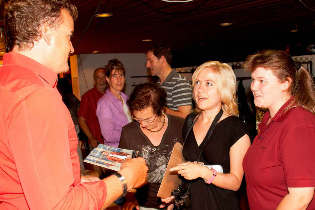 Autogrammstunde mit Reiner Kirsten