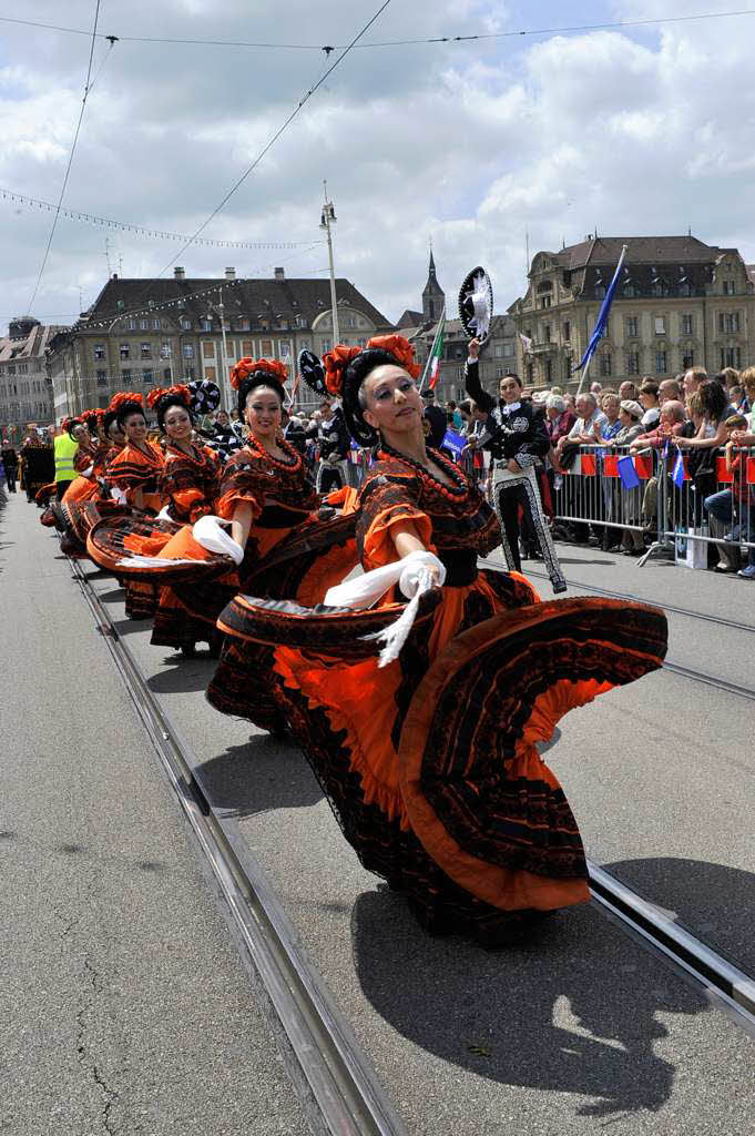 Die Basel Tattoo Jubilumsparade