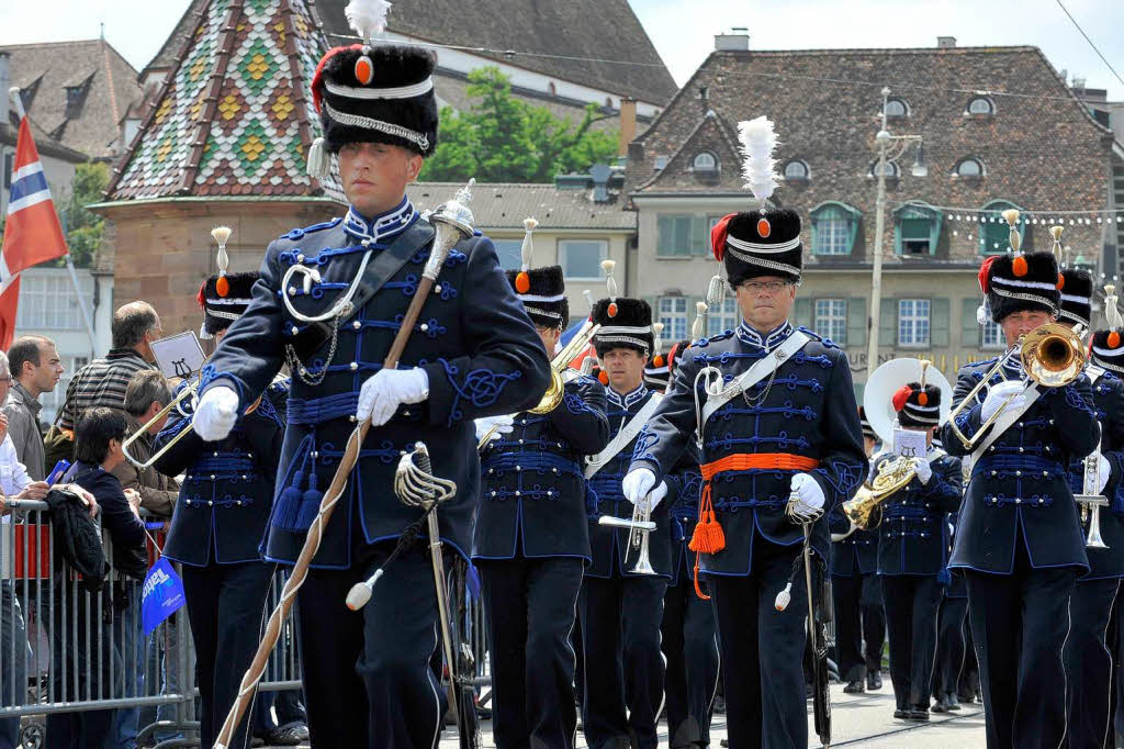 Die Basel Tattoo Jubilumsparade