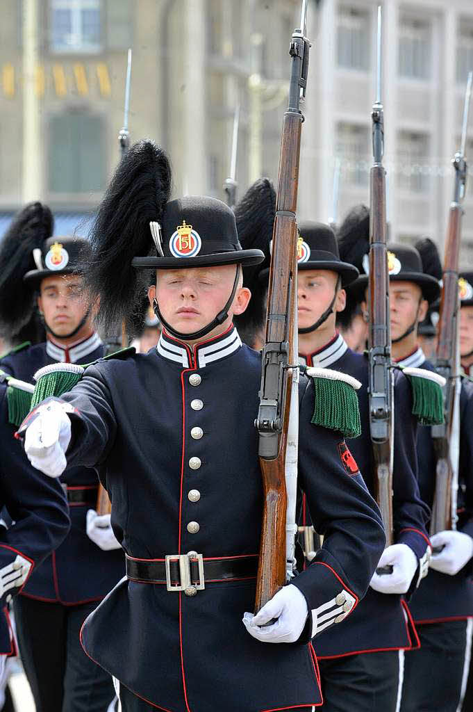 Die Basel Tattoo Jubilumsparade