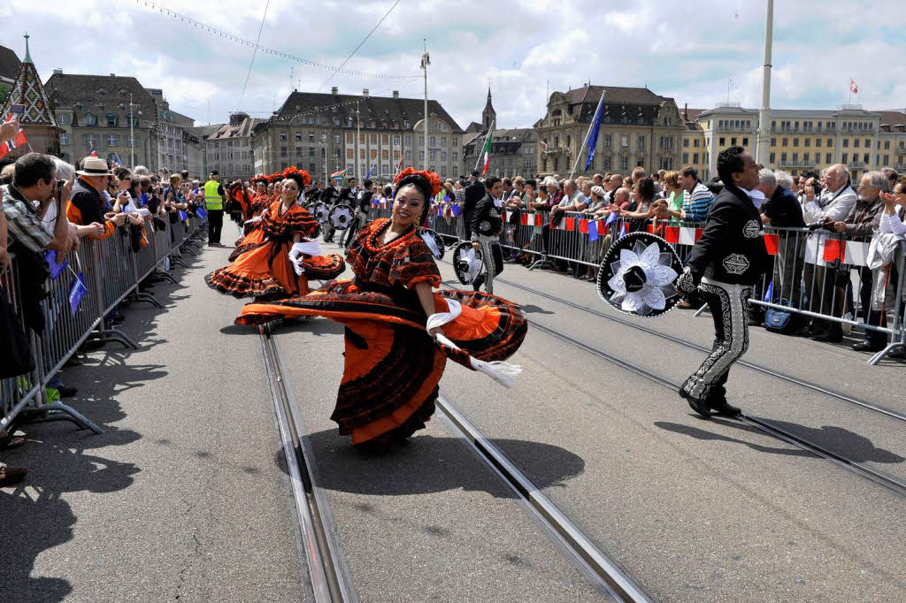 Die Basel Tattoo Jubilumsparade