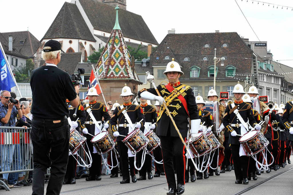 Die Basel Tattoo Jubilumsparade