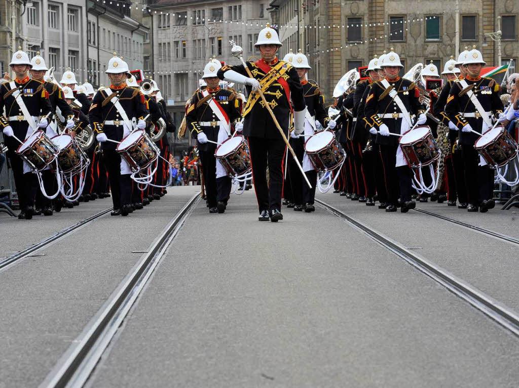 Die Basel Tattoo Jubilumsparade