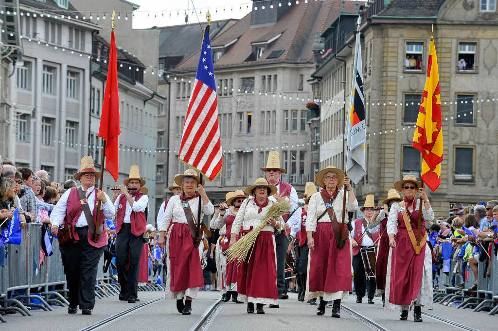 Die Basel Tattoo Jubilumsparade