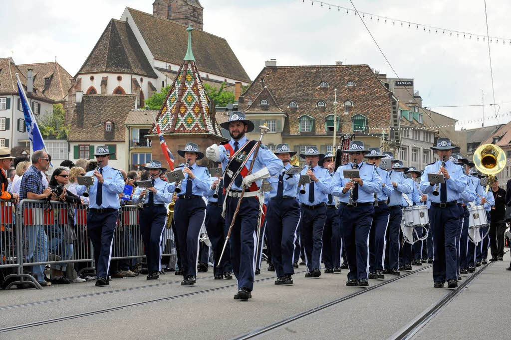 Die Basel Tattoo Jubilumsparade