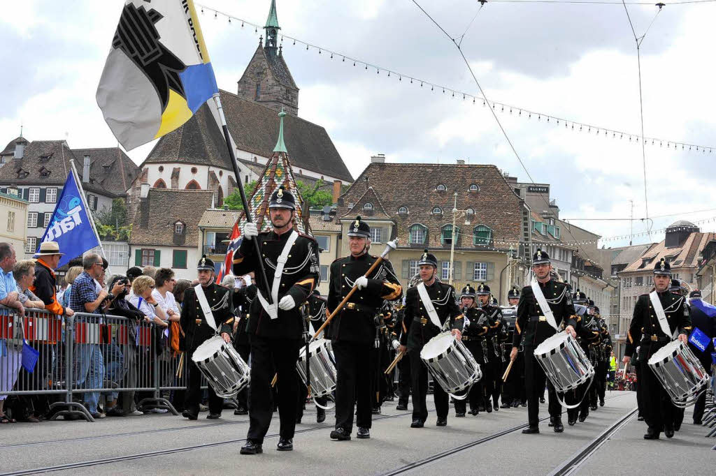 Die Basel Tattoo Jubilumsparade