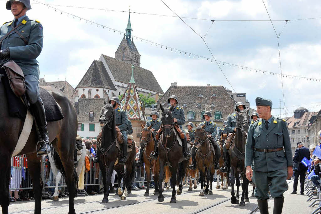 Die Basel Tattoo Jubilumsparade