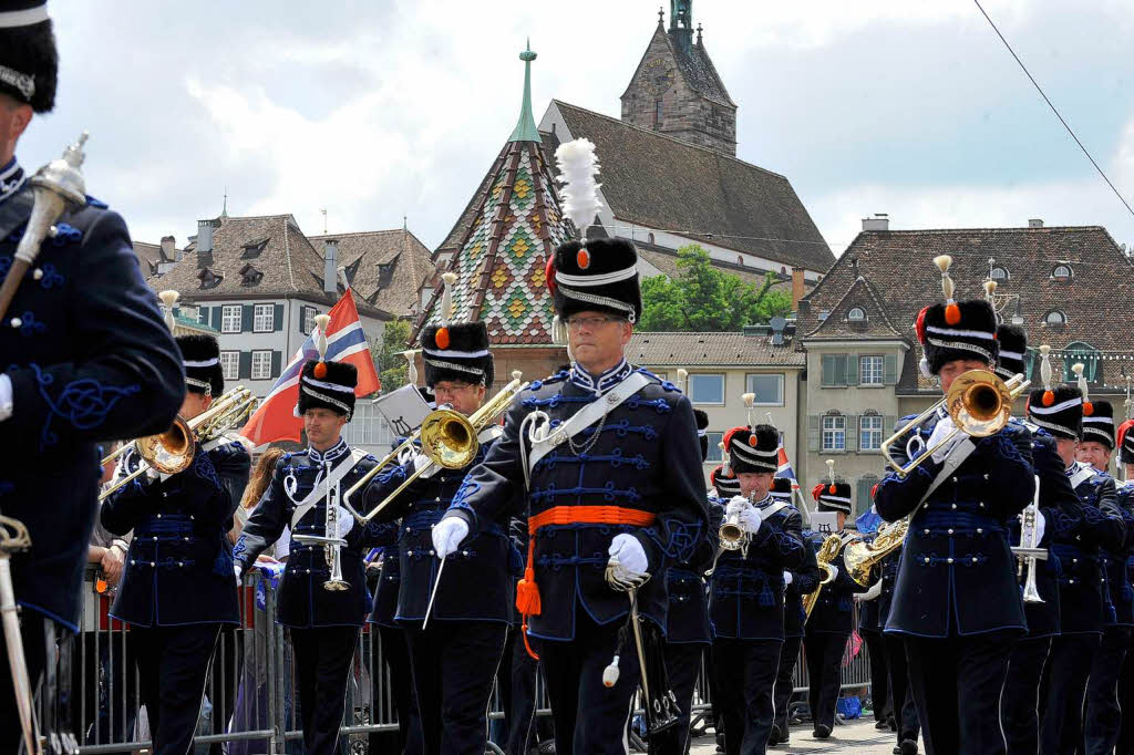 Die Basel Tattoo Jubilumsparade