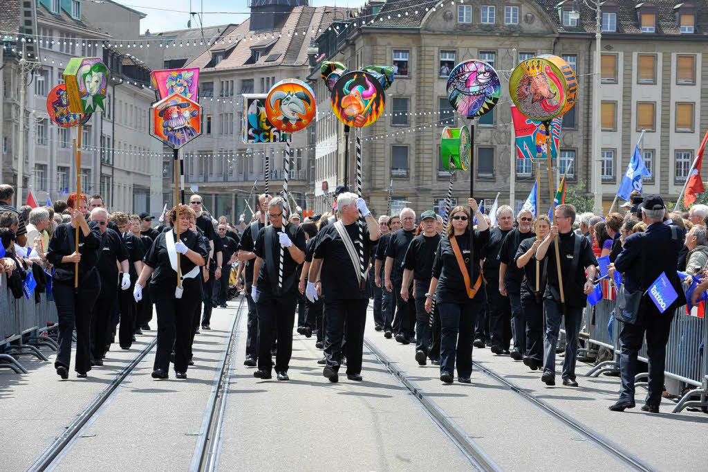 Die Basel Tattoo Jubilumsparade