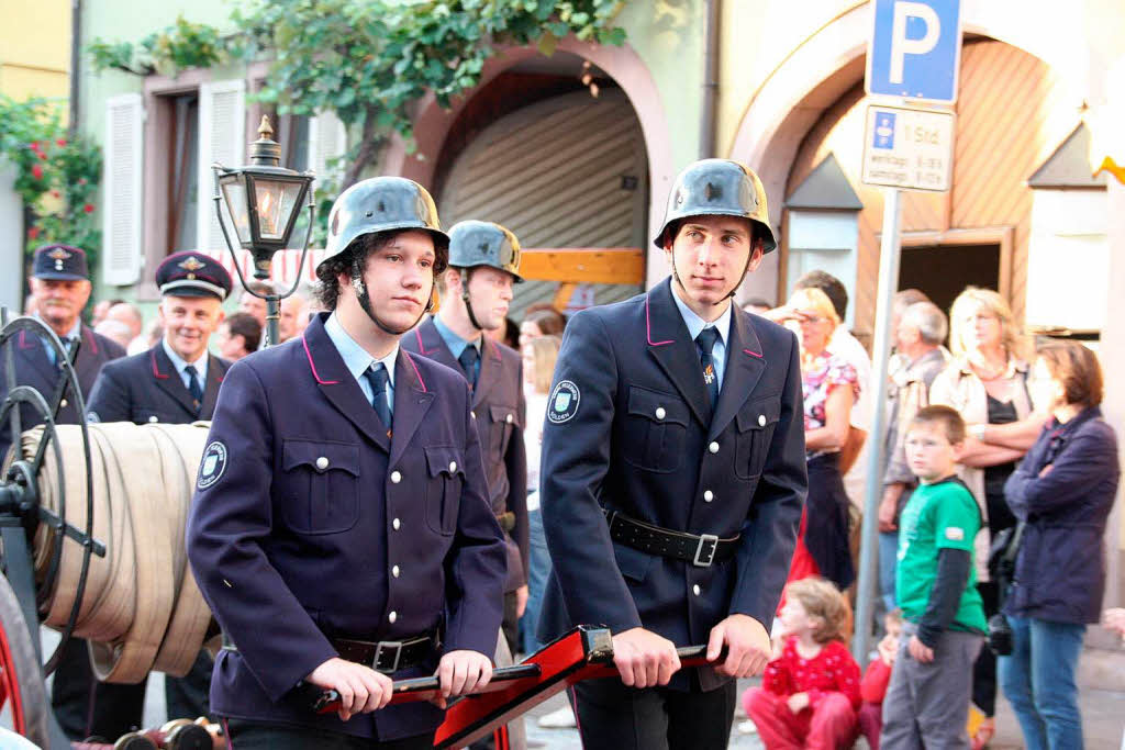 Mit dabei waren zahlreiche Feuerwehrabteilungen.