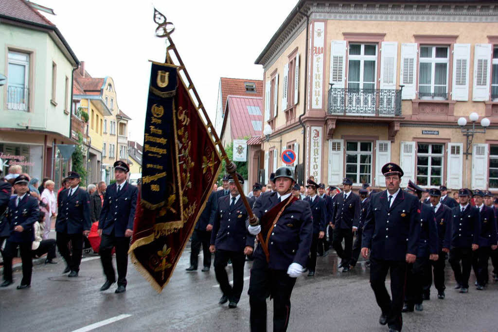 Mit dabei waren zahlreiche Feuerwehrabteilungen.