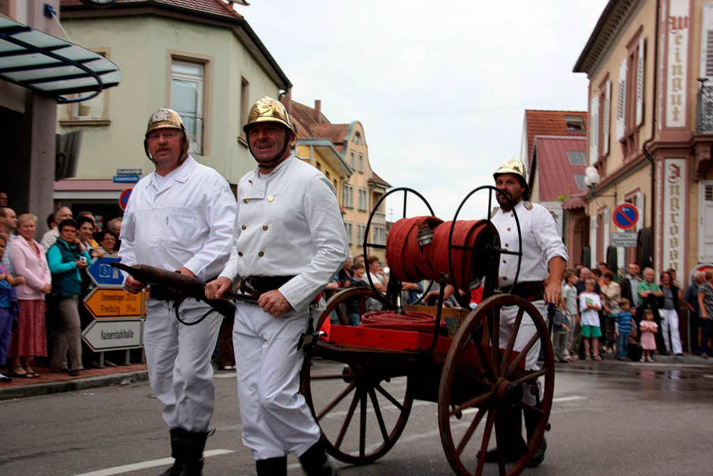 Mit dabei war auch die Abteilung aus Lenzkirch.