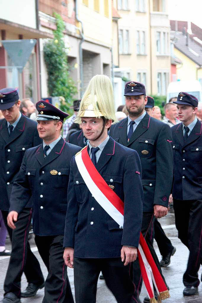 Mit dabei waren zahlreiche Feuerwehrabteilungen.