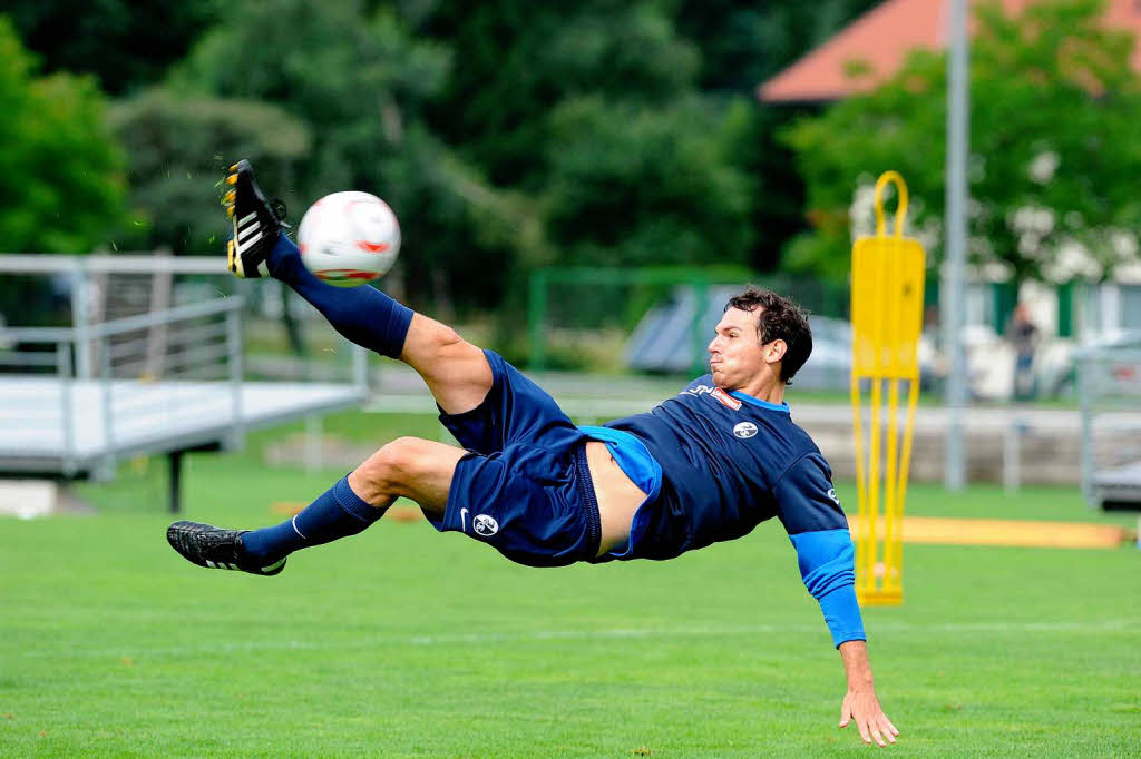 Der SC Freiburg im Trainingslager in Schruns