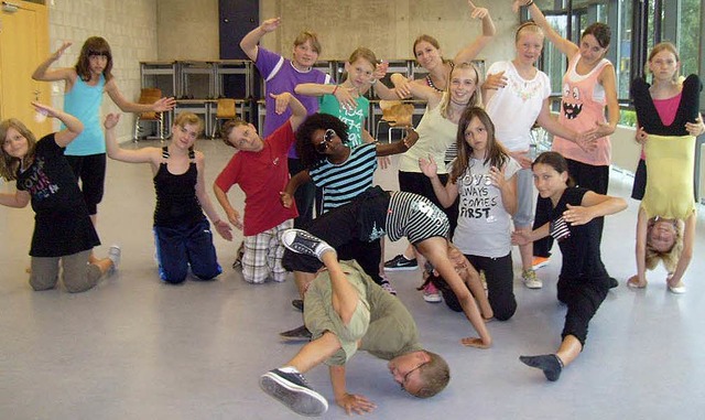 Breakdance ist nur eines von mehr als ... beim Sommerfest stellen sie sie vor.   | Foto: Privat