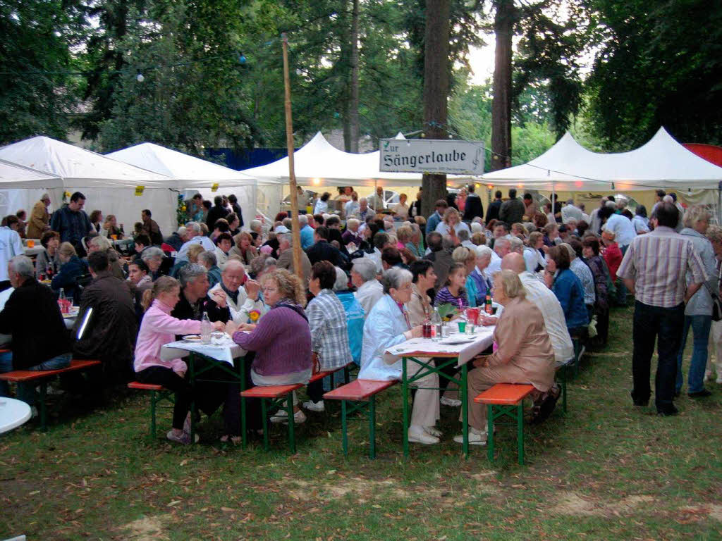 Lichterfest im Kurpark von Bad Krozingen