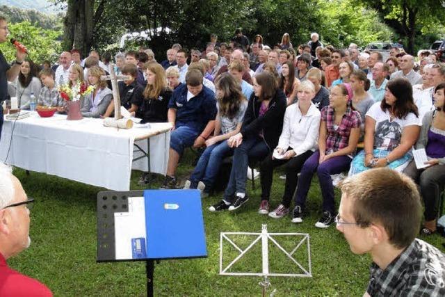 Gottesdienst im Freien