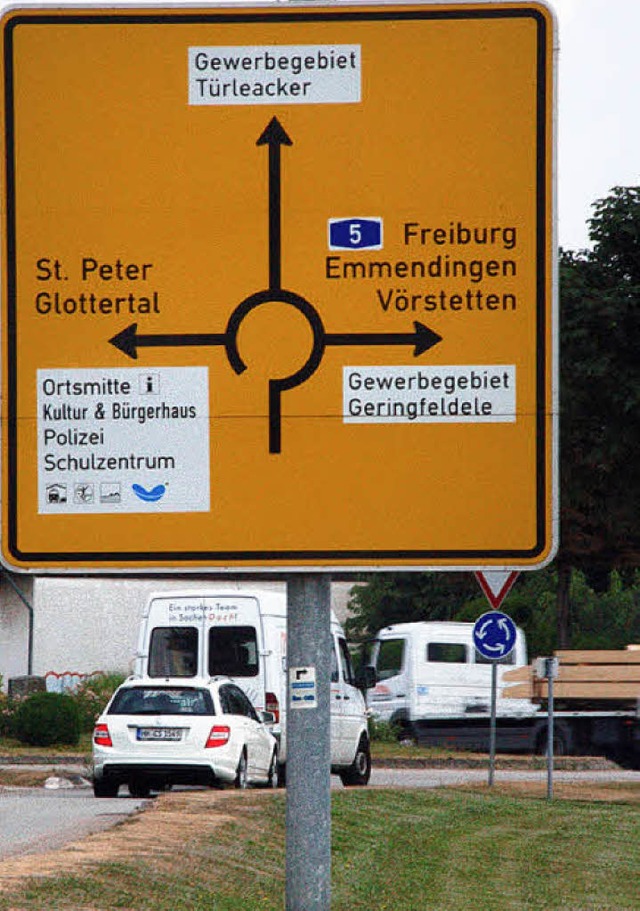 Wo geht&#8217;s  lang? &#8211; meist  gestellte Frage in Sachen Verkehr.   | Foto: F. Kiefer