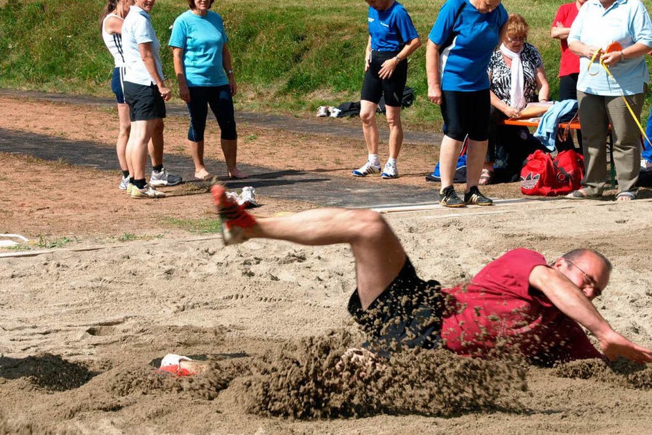 Voller Einsatz bei den Leichtathleten. (Foto: Karin Stöckl-Steinebrunner) Voller Einsatz bei den Leichtathleten. (Foto: Karin Stöckl-Steinebrunner)