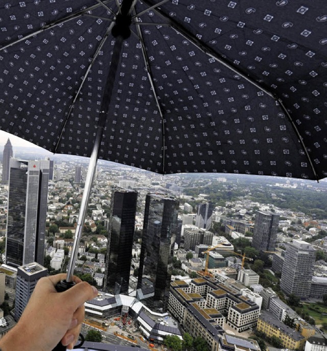 Die Banken fhlen sich gut abgeschirmt gegen Risiken.  | Foto: dpa