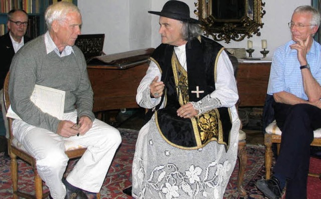 Vor ber 200 Jahren weilte der bedeute...lgel begleitete Ehrenfried Kluckert.   | Foto: Ines Bode