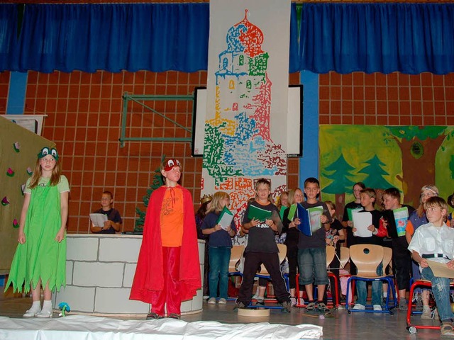 Einfach mrchenhaft war das Musiktheater der Grundschule Weizen!  | Foto: Binner-Schwarz