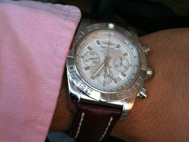 Diese Uhr von Breitling will der Besitzer wieder haben.  | Foto: privat