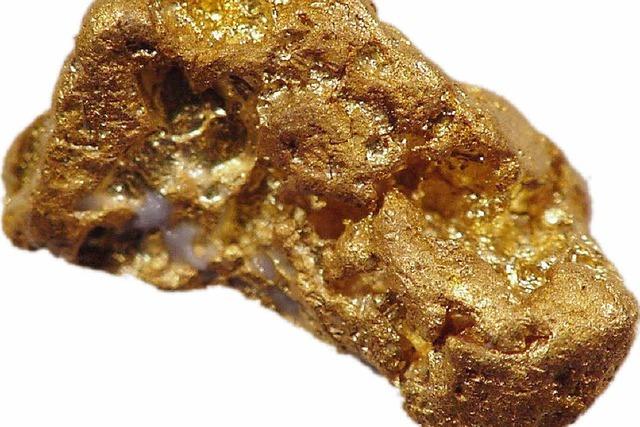 Gold suchen statt nackt baden