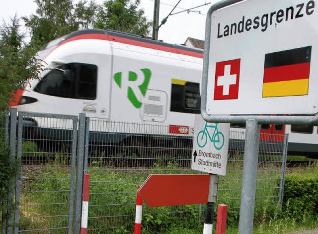 Die Regio-S-Bahn und Steuerprobleme fr Grenzgnger waren Themen beim Gesprch.   | Foto: KTZ