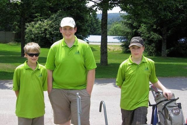 Erfolg für junge Golfer